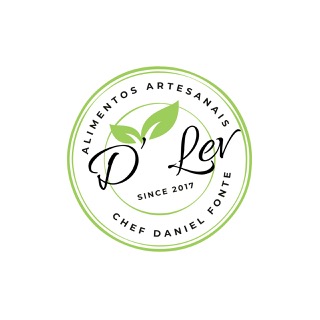 Logotipo D'Lev Alimentos Artesanais